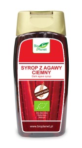 Syrop z agawy eko Bio Planet ciemny 350g (250ml) (Ch)
