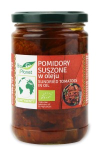 Pomidory suszone w oleju eko Bio Planet 280g