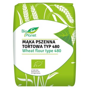 Mąka pszenna tortowa eko Bio Planet typ 480 1kg