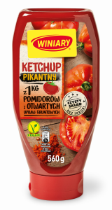 #Ketchup Winiary 560g tuba pikantny Nestle      wyc