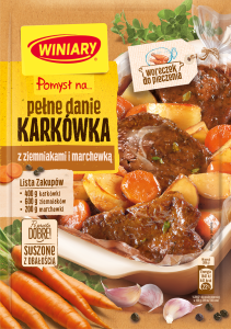 Winiary Pomysł na..Soczyste Karkówka z Ziemniakami i Marchewką 30g (w woreczku) Nestle