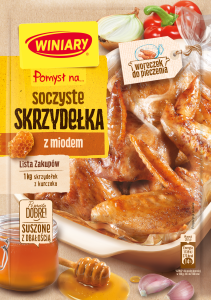 Winiary Pomysł na..Soczyste Skrzydełka z Miodem 28g (w woreczku) Nestle