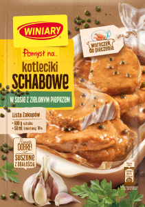 Winiary Pomysł na..Kotlet schabowy z zielonym pieprzem 40g Nestle ?
