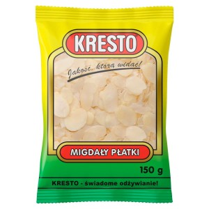 Migdały krojone płatki Kresto 150g (Ch)