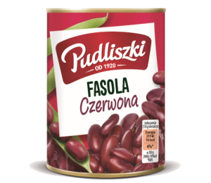 Fasola konserwowa czerwona Pudliszki 400/220g pusz
