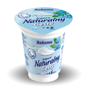 Jogurt naturalny gęsty 150g Bakoma
