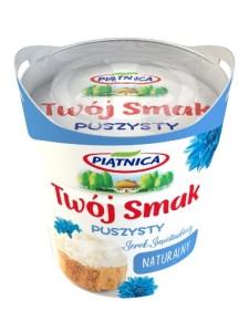Serek śmietankowy Twój Smak puszysty 150g kubek naturalny Piątnica