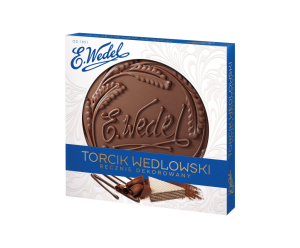 Torcik Wedlowski Wedel orzechowy(arachidowy) torcik waflowy w czekoladzie deserowej 250g
