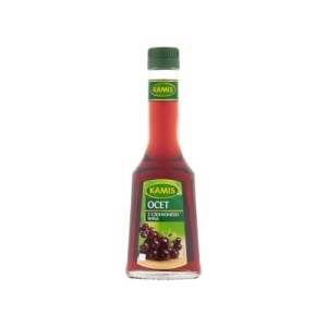 Ocet winny czerwony z czerwonego wina 250ml Kamis