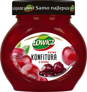 Konfitura Łowicz wiśniowa 240g