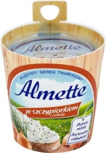 Serek twarogowy Almette 150g szczypior Hochland (Ch)