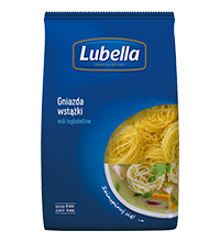 Makaron Lubella 400g gniazda wstążki Maspex