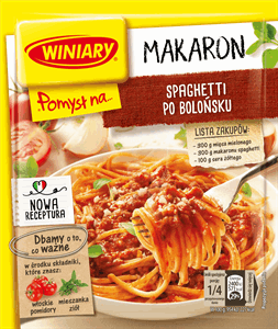 Winiary Pomysł na..Spaghetti po Bolońsku 50g Nestle