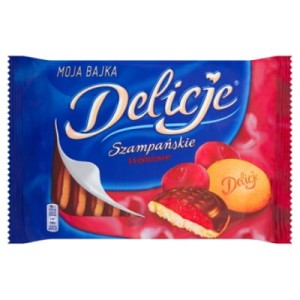 Delicje szampańskie 294g wiśniowe Mondelez