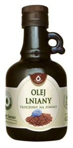 Olej Oleofarm lniany tłoczony na zimno 250ml