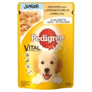 Karma dla psa Pedigree sasz 100g junior kurczak w galarecie