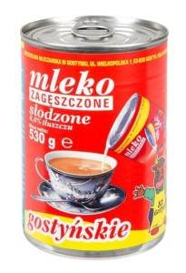 Mleko zagęszczone Gostyń słodzone 530g pusz