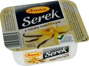 Serek homogenizowany Jana waniliowy 120g (Ch)