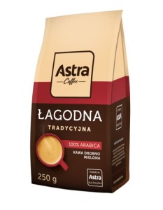 Kawa mielona Astra Łagodna Tradycyjna 250g